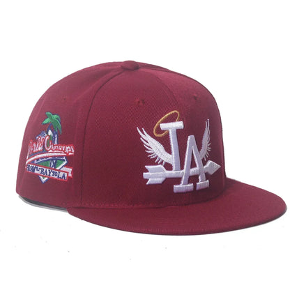 New Letter Wing Side Coconut Tree Embroidery High Quality Street Cap