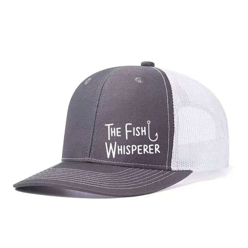 The Fish Whisperer Printed Baseball Cap
