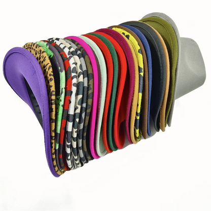 White Cowboy Hat New Jazz Top Cowboy Head Accessories Cowboy Hat