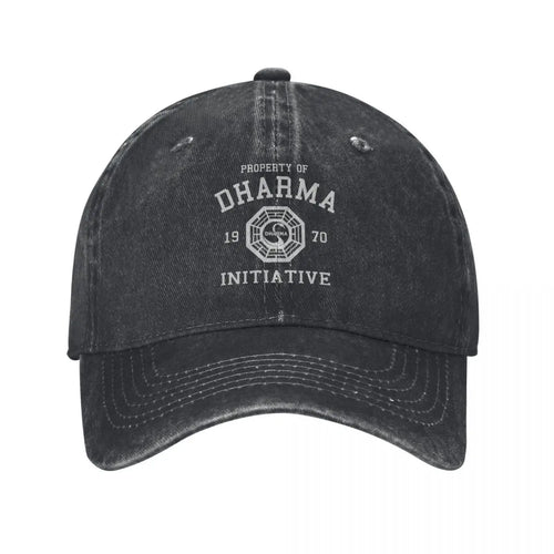 Dharma Initiative Logo Lost TV Show Unisex Style Baseball Cap