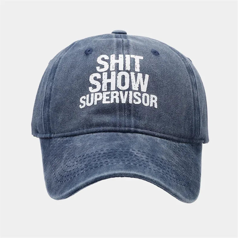 Four Seasons Cotton Letter Print Casquette Baseball Cap