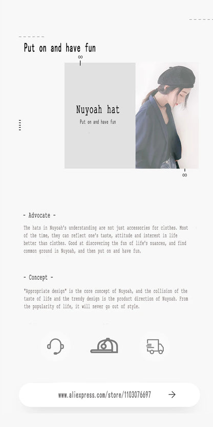 New Korean Patch R Letter Baseball Hats Flat Eave Versatile Suede Peaked Caps Niche Fashion Retro Simple