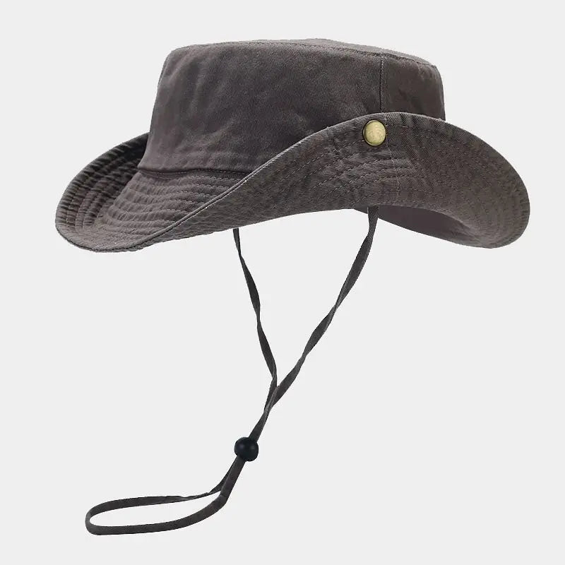 100% Cotton Summer All Cotton Breathable Sunshade And Sunscreen Hat