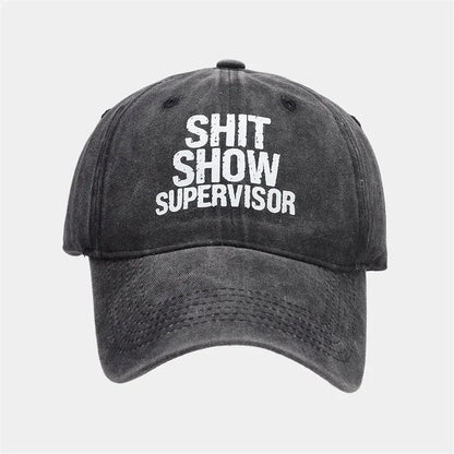 Four Seasons Cotton Letter Print Casquette Baseball Cap