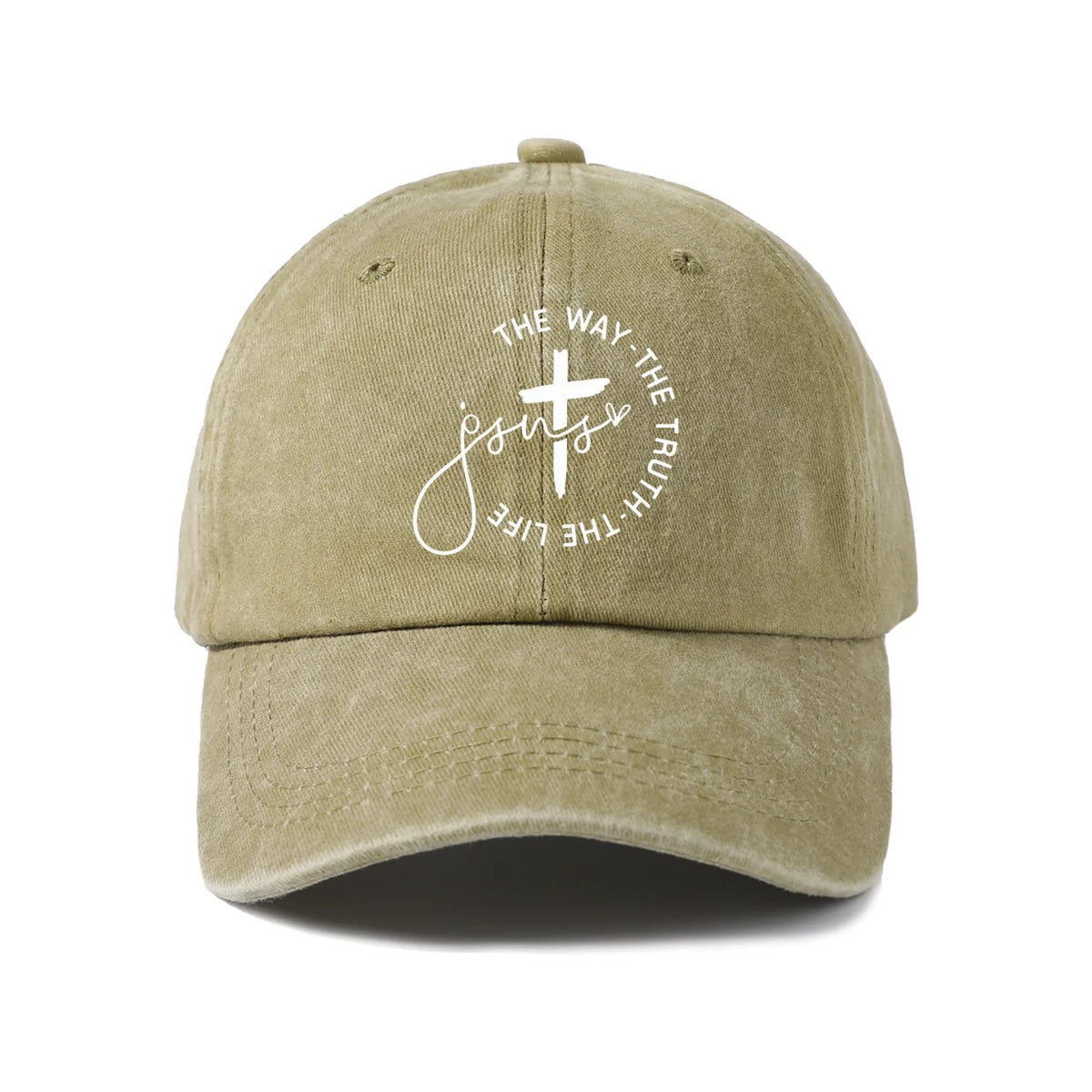 Retro Typography Graphic Baseball Cap