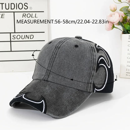 Retro Distressed Baseball Cap