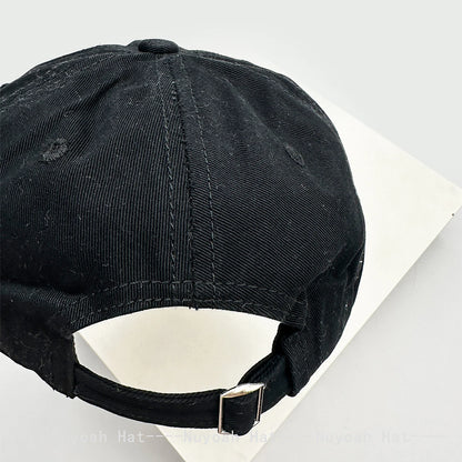 American Retro Patched Letters Baseball Hats
