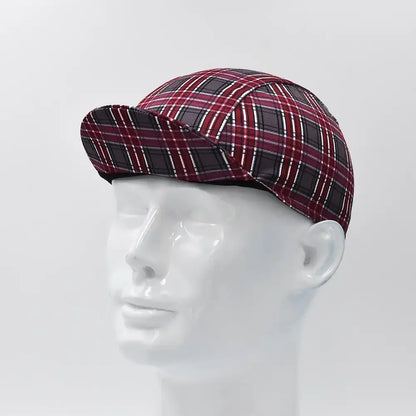Classic Quick Dry Polyester Lattice Cycling Hat Bicycle Cap