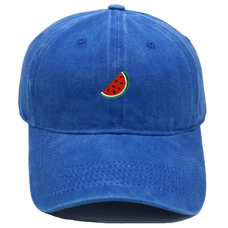 Printed Watermelon Baseball Cap Men's Women's