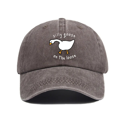 Big Goose Printed Baseball Hat for Men and Women