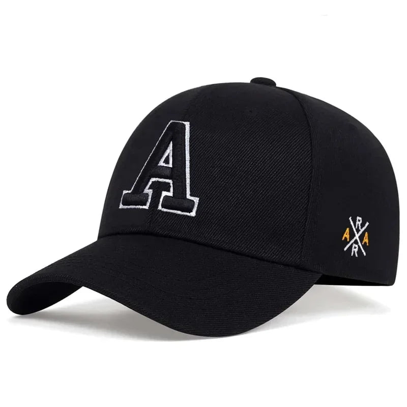 Unisex Letter Embroidery Baseball Cap Spring and Autumn