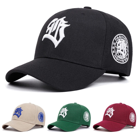 2026 New Creative Skateboard Hat Gothic Letter Embroidered Hip-Hop Hat