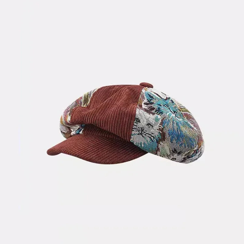 Street Show Face Small Newsboy Hats Women