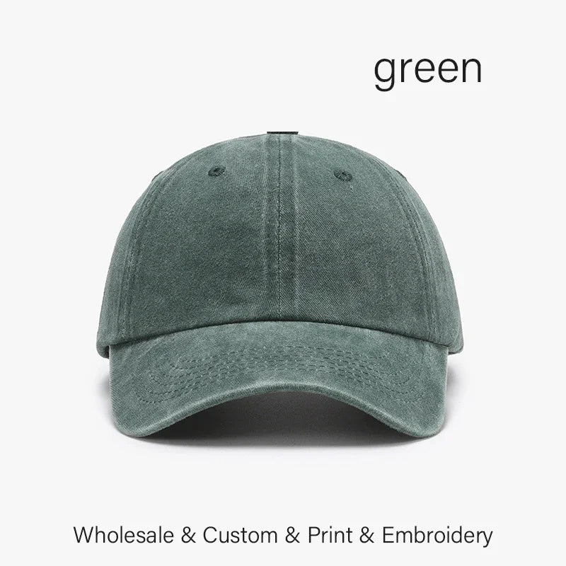 Men And Women DIY Design Letter Embroidery Hat