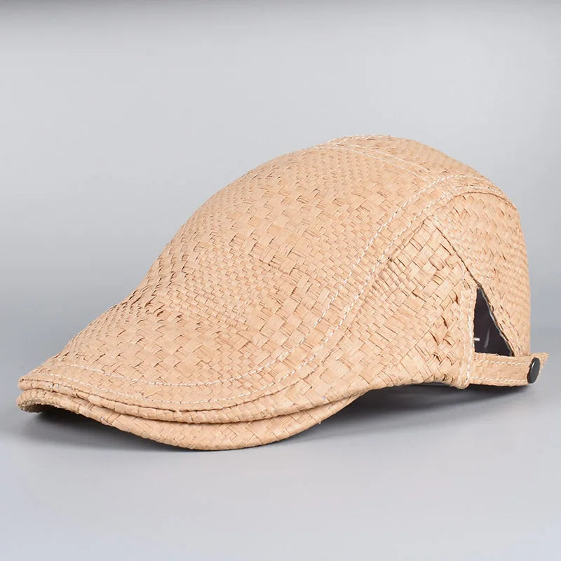 Straw Sun Hat Men Women Summer Baseball Cap