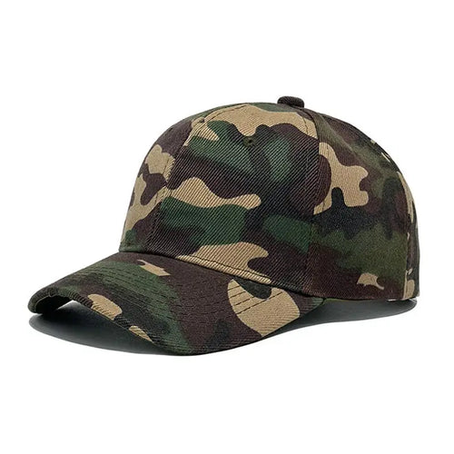 Summer Camouflage Baseball Cap Spring Autumn Travel Outdoor