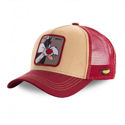 High Quality Brand Anime Cartoon Snapback Cotton Baseball Cap Men Women