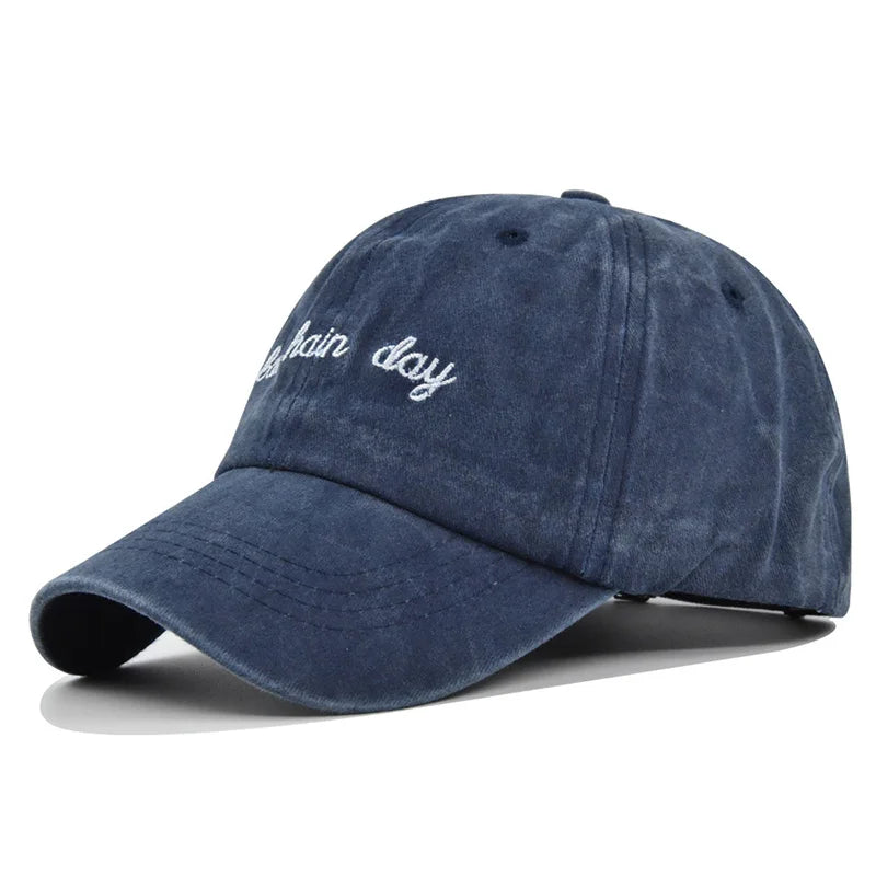 Bad Hair Day Embroidered Duckbill Hats Beach Sun Hat