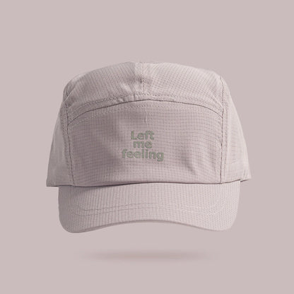 Small-Checkered Printed Quick-Drying Baseball Cap
