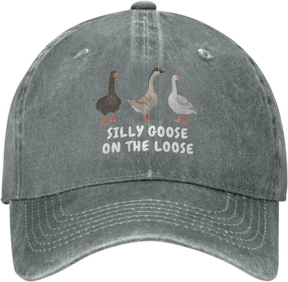 Funny Duck Hat Silly Goose Hats Men Baseball Hats Caps for Men
