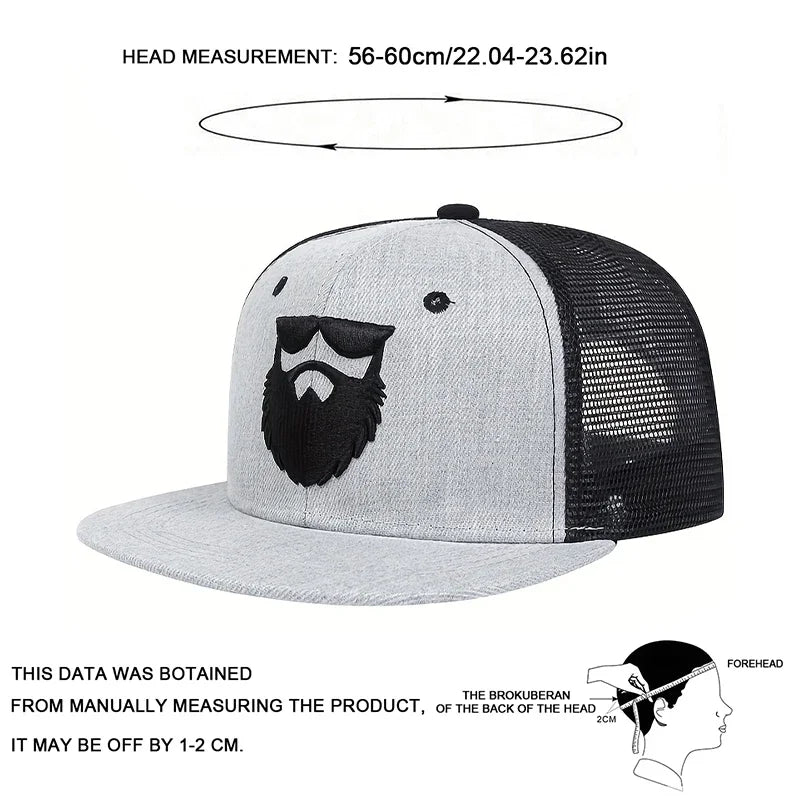 Fashion Men Baseball Mesh Cap Summer Outdoor