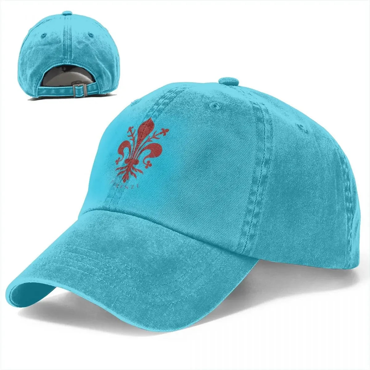 Visor Cap Washed Cotton Casquette Vintage