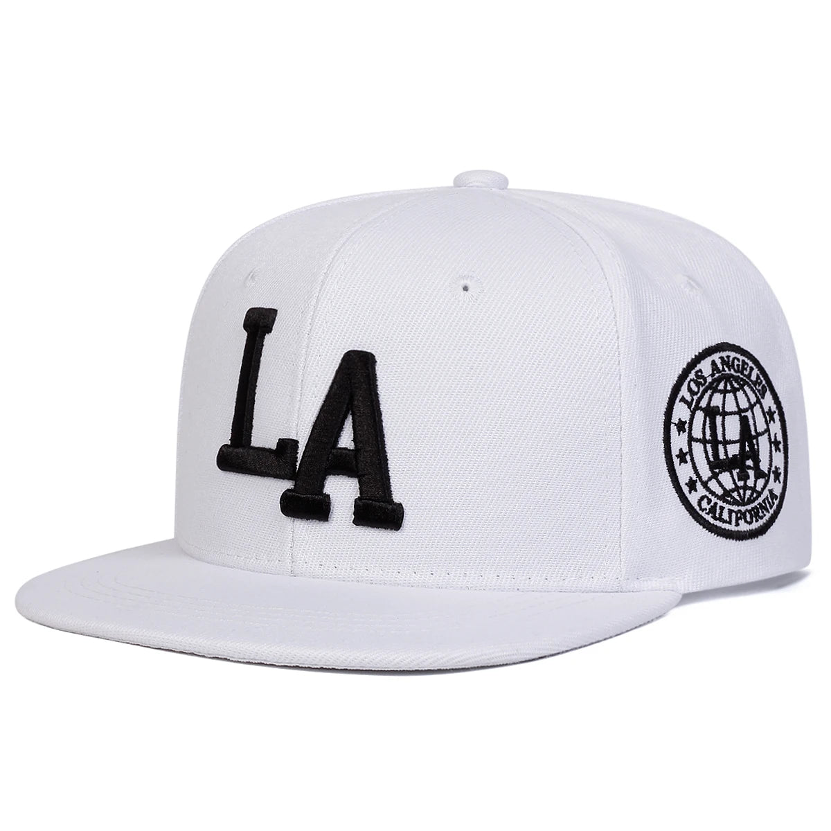 Unisex Letter Embroidery Hip-hop Hats Spring Autumn Snapback Caps