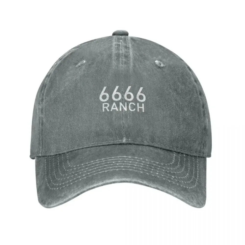 6666 Ranch Four Sixes Ranch Baseball Cap Men Women