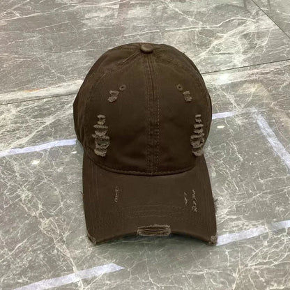 Unisex Square Brim Broken Brim Baseball Cap