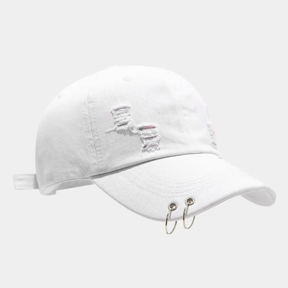 Simple Creative Iron Ring Baseball Cap