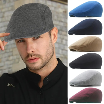 Vintage Newsboy Caps British Style Painters Hats