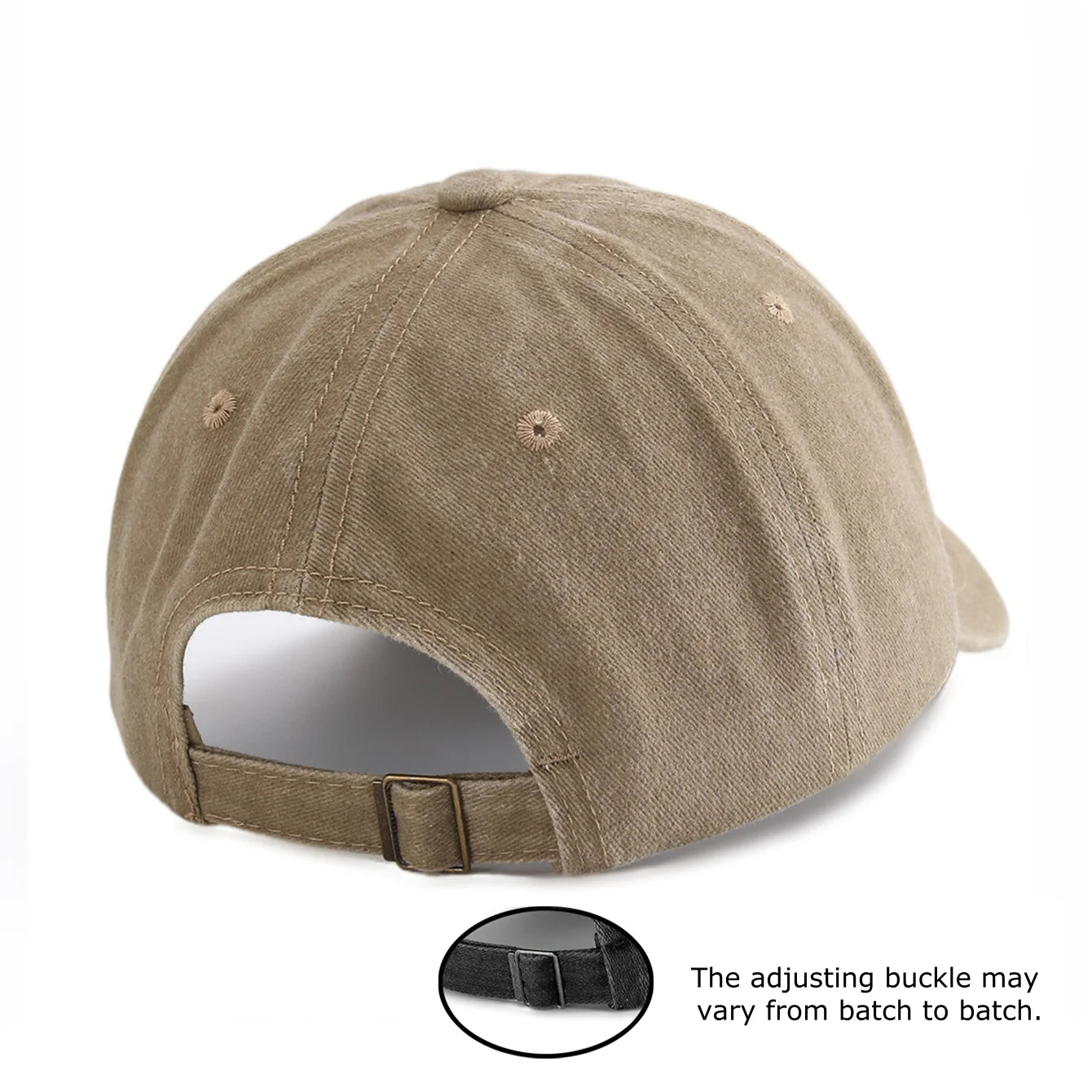 Flower Print Washed Baseball Cap For Adults, Minimalist Retro Style Casual Soft
