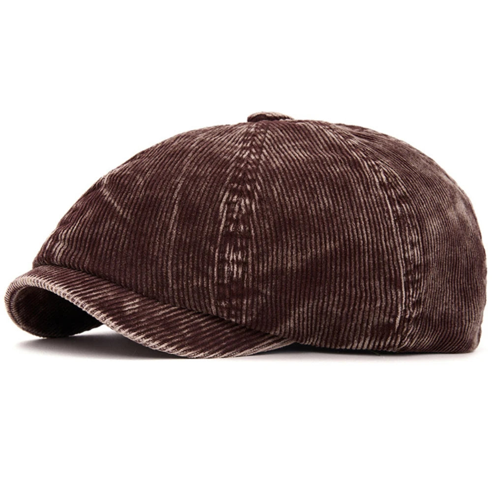 Women New Corduroy Autumn Winter Hats