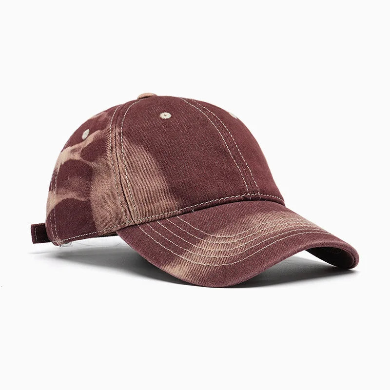 Spring New Camouflage Denim Pure Cotton Baseball Cap