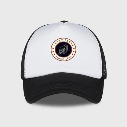 Sweet Pants Since 1982  Leaf Logo Sponge Mesh Cap  Spring/Summer Casual Cap