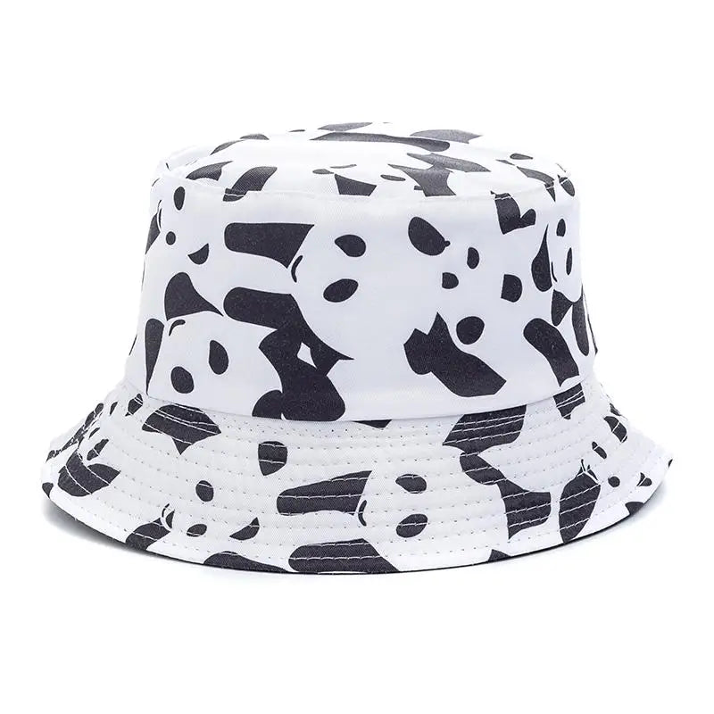 Unisex Bucket Cap Fruit Printing Hats Summer