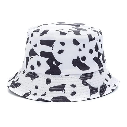 Unisex Bucket Cap Fruit Printing Hats Summer