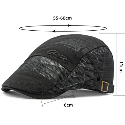 Men Women Spring Summer Mesh Cap Retro Artist Painter Beret Hat