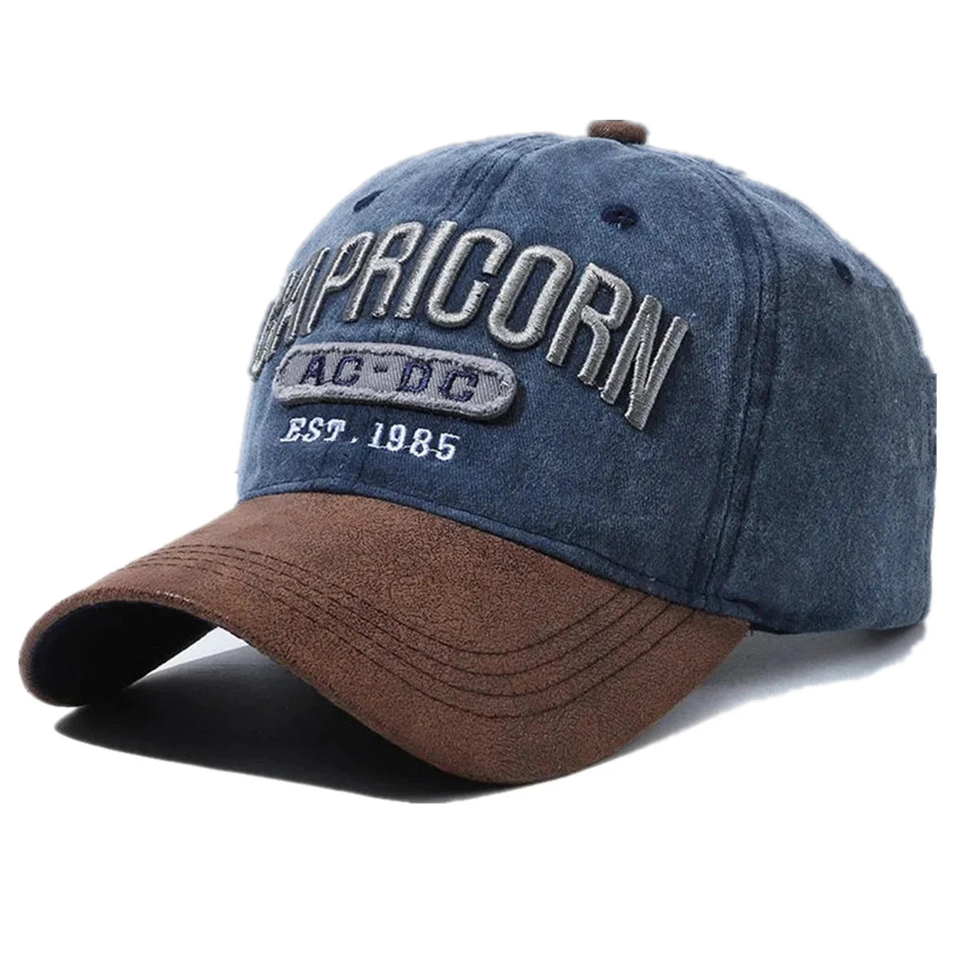 New Unisex Cap Washed Cotton Letter Embroidery Baseball Cap