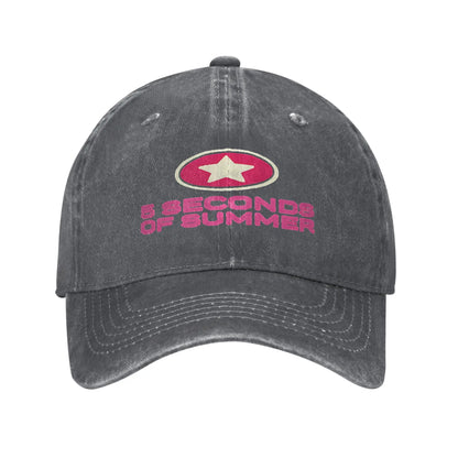 5 Seconds Of Summer World Tour 2026 Headwear Baseball Cap