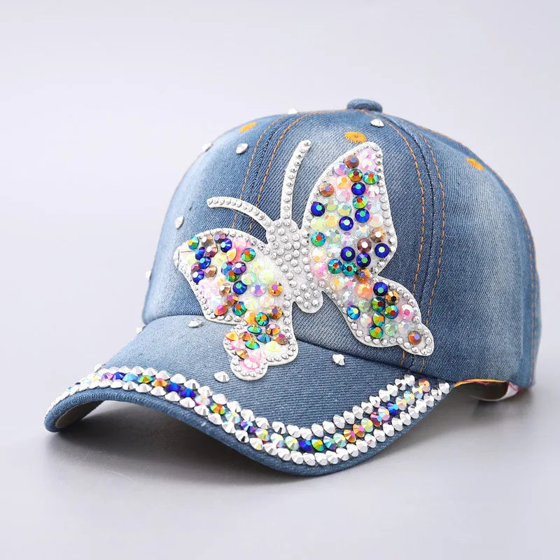 Fashionable Simple And Generous Denim Baseball Cap