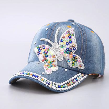 Fashionable Simple And Generous Denim Baseball Cap