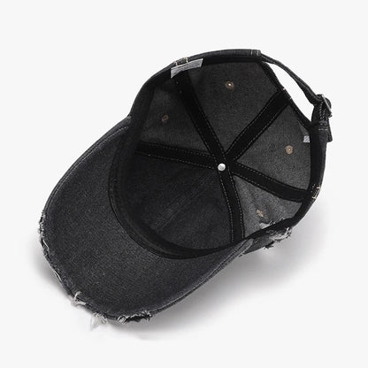 Baseball Cap Men Women Denim Jeans Outdoor Sports