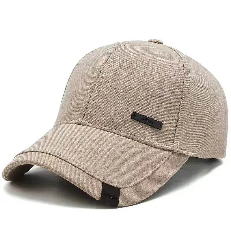Unisex Hua Label Baseball Caps Spring Autumn