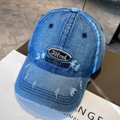American Retro Washed Denim Baseball Cap