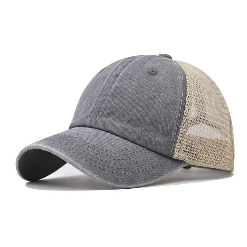 Spring and Summer Mesh Hats for Men and Women