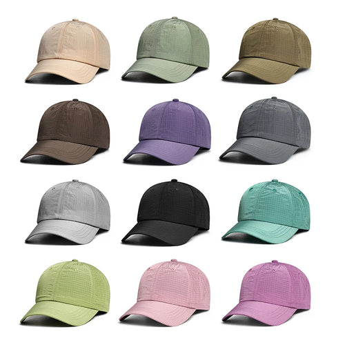 Female Spring Summer Lightweight Breathable Outdoor Baseball Cap