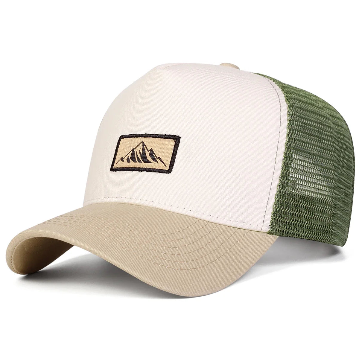Unisex Mountain Embroidery Baseball Net Caps