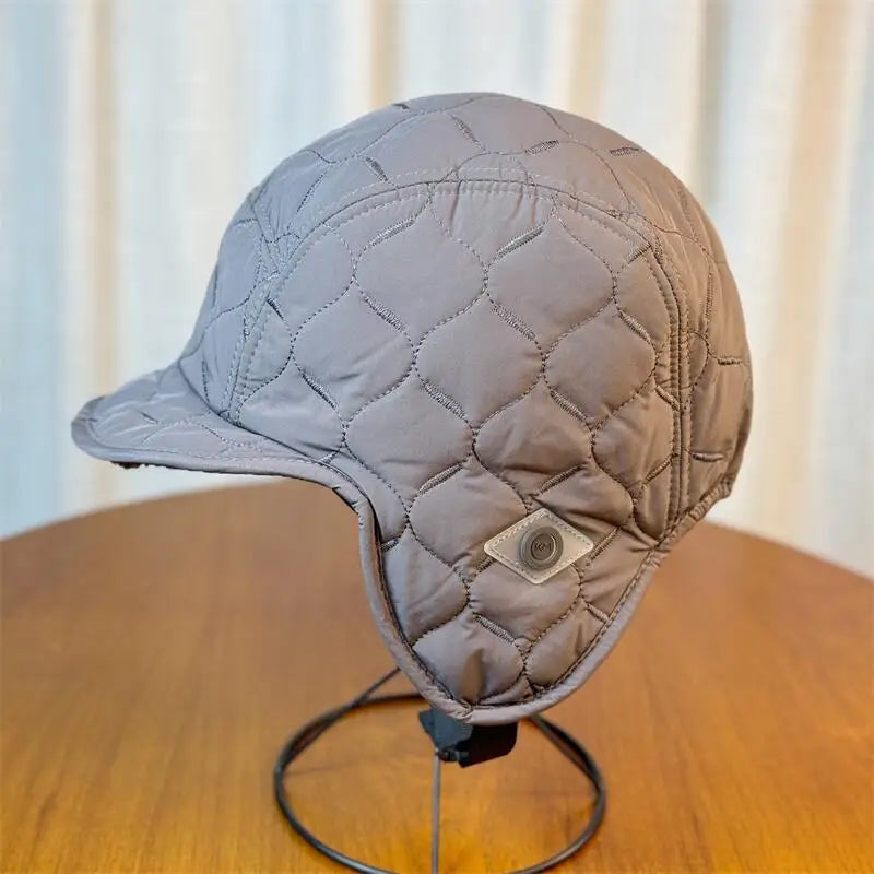 Velvet Lei Feng Hat Unisex Winter Thickened Velvet