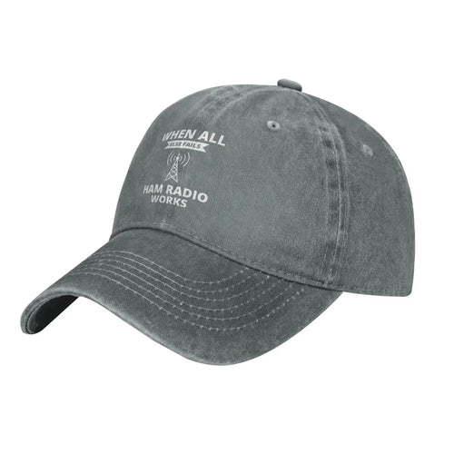 Ham Radio Works Hat Vintage Fashion Baseball Cap